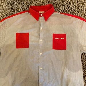 Vintage 90s Split work shirt